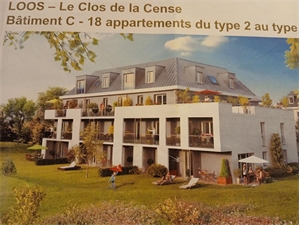 t3 à la vente -   59120  LOOS, surface 68 m2 vente t3 - UBI444477074